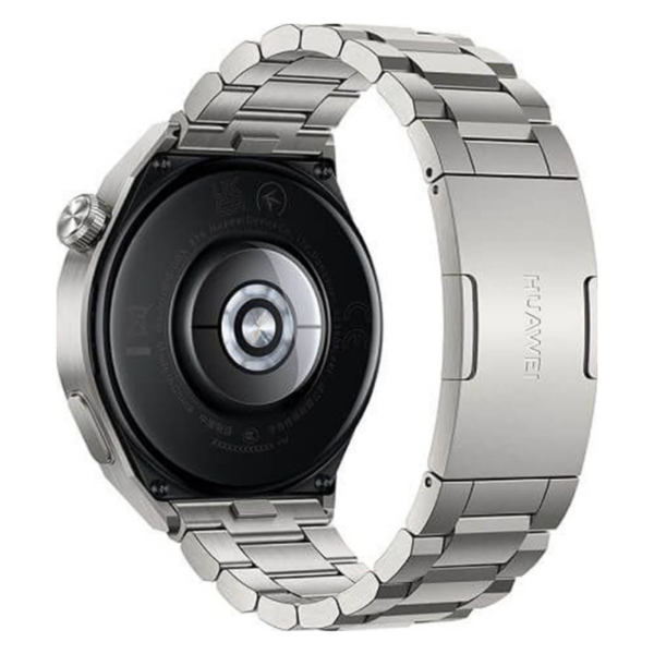 HUAWEI Watch GT 3 Pro Smartwatch Light Titanium Case Strap 46mm Silver - Image 2